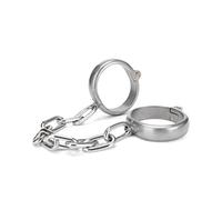Prowler RED Heavy-Duty Handcuffs - Stainless Steel Bondage Restraints for Secure BDSM Play | Strong, Adjustable Metal Cuffs for Dominance & Submission, Durable & Stylish Design