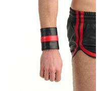 Prowler RED Leather Wrist Wallet Black/Red Large RED Range of Leather
