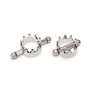 Prowler Red Magnetic Nipple Crown Clamps - Alluring Magnetic Nipple Clamps - Heighten Pleasure