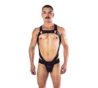 Prowler RED Noir Body Harness Black - Extra Large UK Chest Size - 48" - 51"