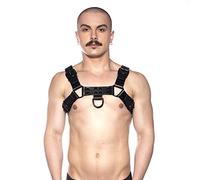 Prowler RED Noir Harness Black - Large UK Chest Size - 44" - 47"