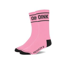 Prowler RED Oink Socks - Pink Fun Men’s Socks UK Size 6-11 | Bold Cotton Blend Fetish & Pride Statement Socks with Comfort Fit