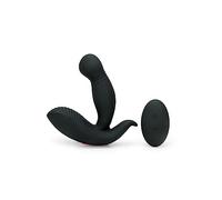 Prowler RED Rechargeable Remote-Controlled Prostate Massager - Dual Motor Silicone Anal Toy with 9 Vibration Modes, Waterproof & Ergonomic Curved P-Spot Vibrator for Men