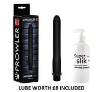 PROWLER RED Shower Shot 6 Inch Douche Enema Shower Attachment + £8 LUBE