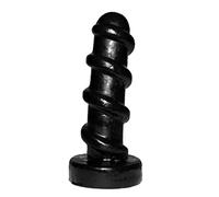 Prowler RED The Carousel Anal Plug in Black - Fun and Stimulating Anal Play with Black Carousel Extra Large XL Anal Plug - 10 Inches in Length and 10 Inches in Circumference for Advanced Play