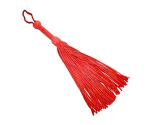 Prowler RED The Leather Suede Flogger Red - Premium Flogger for Exciting BDSM Experiences