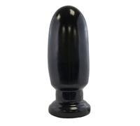The Thud 8 Inch Butt Plug That Boasts A 10.5 Inch Girth Soft TPE Rubber with Flared Base - Black by Prowler RED - Intense and Fulfilling Anal Experience