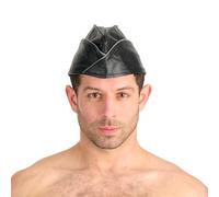 Prowler RED Triangle Cap Grey 57cm Red Range of Leather