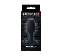 PROWLER RED Weighted Butt Plugs 4, 4.75 and 5.5 Inch LUXURY ANAL SEX TOY