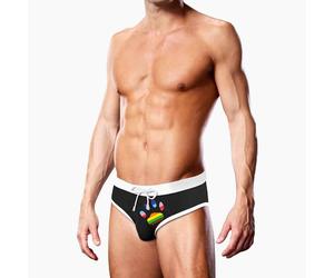 Prowler Swim Brief Oversized Paw Black Gay Male Sexy Underwear