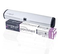 PROWRAP | High Quality Dispenser with Cutter | Speedwrap Pro 450 + Foil, Pachment or Cling Film Kit for Kitchen | Includes 1 Roll | Environment-Friendly Food Wrap Solution (Parchment & Dispenser)
