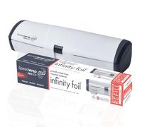 PROWRAP | Speedwrap Pro 300 | High Quality Dispenser with Cutter Including Cling Film, Foil or Parchment Kit for Kitchen | Includes 1 Roll | Environment-Friendly Food Wrap Solution | 30 CM