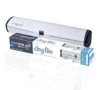 PROWRAP | Speedwrap Pro 450 | Dispenser with Cutter, Cling Film, Foil or Parchment Kit for Kitchen | Includes 1 Roll | Environment-Friendly Food Wrap Solution