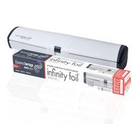 PROWRAP Speedwrap Pro 450 Dispenser with Cutter, Cling Film, Foil or Parchment Kit for Kitchen, Includes 1 Roll, Environment-Friendly Food Wrap Solution