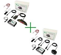 Proxel - Electromagnetic Parking Sensor, Front + Rear With Wireless Display, Without Drilling the Bumper, Universal and Original