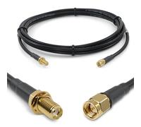 Proxicast 10 ft SMA Male to SMA Female 50 Ohm Low-Loss CFD195 Coax Cable