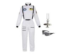Proxiceen Men's Pilot Costumes, Fighter Pilot Costumes, Astronaut Costumes, Party Fashion, Carnival Costumes (A3, 180)