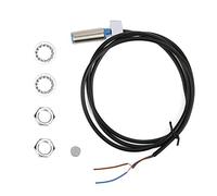 Proximity Switch, Inductive Proximity Sensors Metal Short Shell Small Detecting Distance Approach Sensor, Magnetic Inductive Proximity Switch DC 0-35V Normally Open