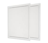 Proxinova Access Panel 200x200 mm Pack of 2 - Steel Push Lock Inspection Hatch for Wall, Ceiling, Bath Panel, Indoor & Outdoor, Fuse Box, Wires, Meters - Flush Fit
