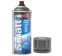PROXL Pro2KMatt Matt Clear Coat Lacquer Aerosol - 400 ml | Ultra Fine & Uniform Spray | Rapid Curing | UV Moisture Chemical & Mechanical Resistance | Consistent Sheen Control | Durable & Long-Lasting