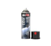 PROXL ProTex Black Coat Texture Lacquer Spray - 500 ml | Premium Textured Dark Coating | Ideal Look For Car Bumper & Trim Repairs | Comes With Dual Nozzle System | Achieve a Course & Fine Finish
