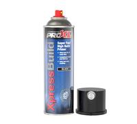ProXL Xpress High Build Primer Aerosol Spray, Black - 500 ml | Fast-Drying, High Film Thickness | Strong Adhesion to Metal Substrates | Smooth, Non-Porous Finish Ideal For Topcoat | Dual Nozzle System