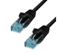 ProXtend CAT6A U/UTP CU LSZH Ethernet Cable Black 30CM