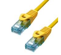 ProXtend CAT6A U/UTP CU LSZH Ethernet Cable Yellow 25CM