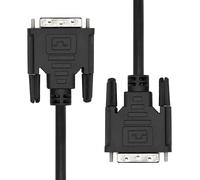 DVI-D 18+1 Cable, Black 2m