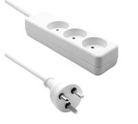 ProXtend K3-KIT10W Danish Power Strip 3-way 10M