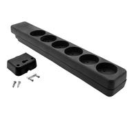 ProXtend KIT6-0B Power Strip - 6-Way Black Danish IT Power Extension