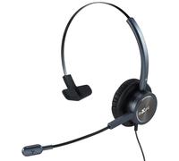 ProXtend PX-HSUSB101 Monaural USB Headset, Black, 2.5m Cable