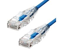 ProXtend Ultra Slim CAT6A U/UTP CU LSZH Ethernet Cable Blue 5M