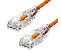 ProXtend Ultra Slim CAT6 U/UTP CU LSZH Ethernet Cable Orange 5M