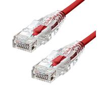 ProXtend Ultra Slim CAT6 U/UTP CU LSZH Ethernet Cable Red 5M
