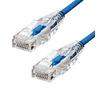 ProXtend Ultra Slim CAT6A U/UTP CU LSZH Ethernet Cable Blue 4M
