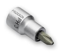 Proxxon 1/4" Drive Pozi Screwdriver Bit - Pz2