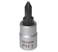 Proxxon 1/4 Inch Inserts for Phillips Screws, 33 mm, PH 1