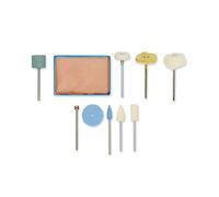 Best Price Square POLISHING SET, 10PC 28285 By PROXXON