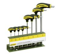 PROXXON 2222650 2222650-Set 8 destornilladores L-Hex, Black, SW 2/2.5/3/4/5/6/8/10