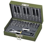 Proxxon MICRO Bit Set 1/4" Hex Socket 36-piece Forged CRV Steel 23109
