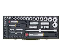 Proxxon 23112 Bit Set 3/8" Metric 65-Piece Durable Industrial Quality