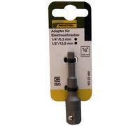 PROXXON 1/2" Male Square Drive to 1/4" Male Hex Adaptor