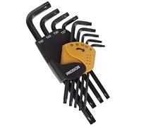 Proxxon 23944 Allen Key Set for Torx Screws 9-Piece Set TX 8 to 50