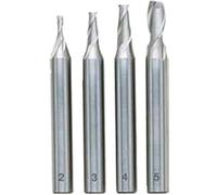 Series of front milling cutters with shank (2 - 5 mm) Proxxon 24610