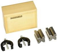 Proxxon 24262 Precision Prisms 2-Piece Set Length 50 mm x Width 30 mm x 30 mm in Wooden Box