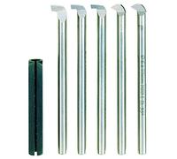Proxxon 24520 HSS Lathe Steel Set for Internal Thread, Free and Punctures, 6 Pieces