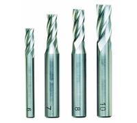 PROXXON 4 Piece Milling Cutter Set (6 - 10mm)