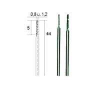 Proxxon 28255 Diamond Twist Drills 0.8 & 1.2mm