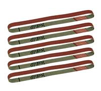 PROXXON 28579 180 Grit Silicon Carbide Sanding Belts for BSL 115/E, Red, 5 Piece